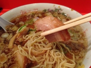 一楽 - チャーシュー麺大盛