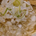 金狼 - 煮干そば（麺、増量不可）850円