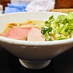 金狼 - 塩 煮干そば（麺、増量不可）900円