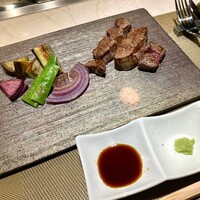鉄板焼 ステーキ 北野坂 - 