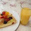 Tarte&Cafe Delices - 1皿目オレンジジュースと