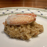 蒼 - 石川能登より 毛蟹のリゾット
      蒼さんの定番とした料理ですが、これを食べないと物足りなさを感じると思います。
      食べれて良かった♪