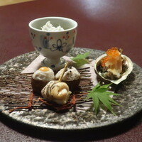 うなぎ 明月川 - 前菜三種