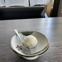 チョコミントアイス