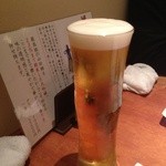 やきとり宮川 - うま！生ビール！