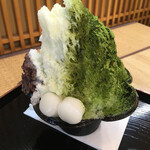 末広庵 宮前店 - 料理写真:宇治抹茶みるくかき氷