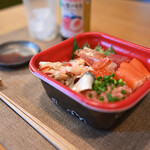 おはな丼丸 - 店長特選丼(ネタ盛│シャリ少)@税込1,000円