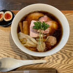 らぁ麺 紫陽花 - 特製醤油らぁ麺　大盛