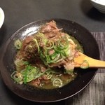 酒・肴 おまた - 煮込みが来たのでビールほしぃ〜！！！