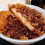 かつや - ソースカツ丼(竹)759円 とん汁(小)154円