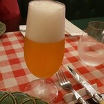 ビストロ デ トロワ - ハートランドビール550円（税抜き）×3杯