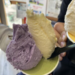 Gelateria Vega - 抹茶、梅ミルク、ラベンダー