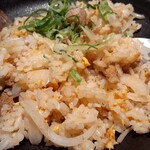 餃子工房 ちびすけ - 牛ニンニク焼飯 700円