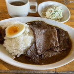 コーヒーハウス悦 - 肉カレー¥900^ ^