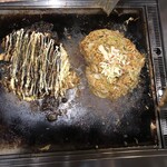 道とん堀 - 料理写真:ハート形のもんじゃが映えるってやつですか？