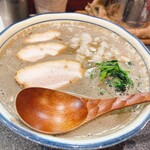 烈志笑魚油 麺香房 三く - 