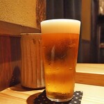 とり茶太郎 - 生ビール