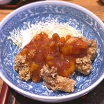 さくら本店 - (ﾗﾝﾁ)さくら定食 主皿：揚げ鶏チリソース　2022.9.6