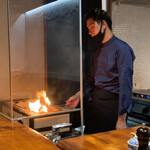 馳走西健一 - 【写真⑨】黒鯥の炭火焼き