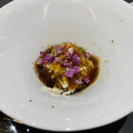 馳走西健一 - 【写真①】どうまん蟹（浜名湖）とコンソメジュレ