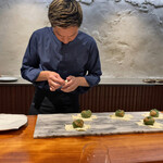 馳走西健一 - 【写真⑪】太刀魚と玉ねぎと大葉のパイ包み焼き