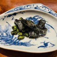 馳走西健一 - 【写真⑤】活〆ジンドウイカと茶豆