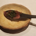 龍寿し - ◇まぐろとつるむらさき