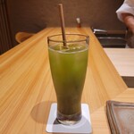 龍寿し - ◇ドリンク 料理の味を損ねない アイスグリーンティー