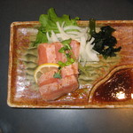 すし三崎丸 - 鮭の炙り焼き