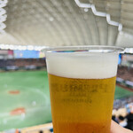 Tsukiji Gindako - ◎野球観戦しながらの生ビールは美味い❗️