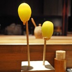 薪鳥新神戸 - 果実飴（シャインマスカット）（縦）