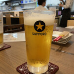 Kazeno Shokudou - 生ビールで乾杯