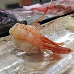 末広寿司 - 北海道産のシマエビ