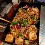 九年食班 - 豆腐の炒め物