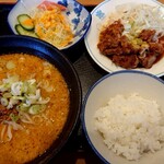 元祖 タンタン麺 - Ｃランチ(1000円税込)