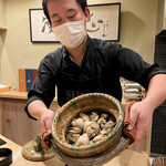 和の食 樹翠 - 岩牡蠣とナムルの土鍋御飯