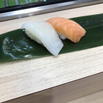 寿司処 粋 - イカ、サーモン
