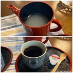 Sobadokoro Takarai - 上 蕎麦湯
                      下 食後のコーヒー