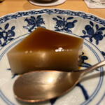 銀座 しのはら - 白小豆の水羊羹