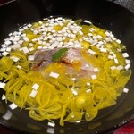 銀座 しのはら - 甘鯛と松茸のお椀