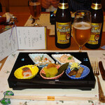 葛城 北の丸 - リーズナボーなコースをお願いしましたが　前菜からデザートまで　とても満足のいくものでした　たとえばレストランでこの料理がでて　自腹であっても満足のいくレベルです　ただしアルコールがいい値段なのが気になりました