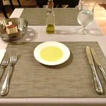 Giglio - 卓上のセッティングです