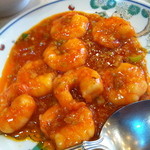 中国料理 一楽 - 【ランチ】芝海老のチリソース　750円