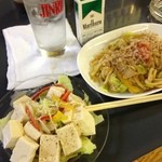 Yakitori Sukero Ku - 焼うどん＆豆腐サラダ