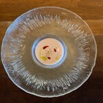 ラトリエ まる耕 - 桃のスープ