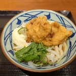 Marugame Seimen - タル鶏天ぶっかけうどん 並盛