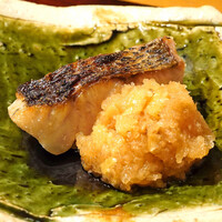 谷や 和 - 黒ムツの塩焼き　焼き茄子と大根おろしで