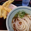 おにやんま - 豊洲限定　穴子天と大海老天のぶっかけうどん