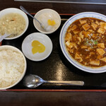 Ari Rou - 麻婆豆腐定食（600円）