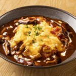 Shokudou Shusai Toki No Kane - 【ランチ】オムレツライス定食（ご飯、お味噌汁、小鉢、お新香付きます）